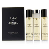 Chanel Bleu De Chanel Eau De Parfum Twist & Spray Refill 3x20ml