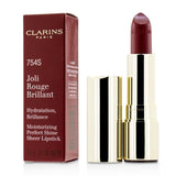 Clarins Joli Rouge Brillant (Moisturizing Perfect Shine Sheer Lipstick) - # 754S Deep Red 3.5g/0.1oz