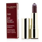 Clarins Joli Rouge Brillant (Moisturizing Perfect Shine Sheer Lipstick) - # 744S Plum