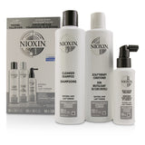 Nioxin 3D Care System Kit 1 - For Natural Hair, Light Thinning, Light Moisture