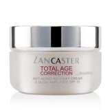 Lancaster Total Age Correction Amplified - Anti-Aging Rich Day Cream & Glow Amplifier