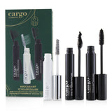 Cargo Mascara Kit: 1x Dare To Flair Mascara, 1x Texalash Mascara, 1x Swimmables Waterproof Mascara Topcoat