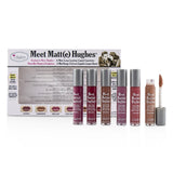 TheBalm Meet Matt(e) Hughes 6 Mini Long Lasting Liquid Lipsticks Kit - # Exclusive New Shades 6x1.2ml/0.04oz