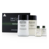 3W Clinic Homme Classic - Moisturizing Freshness Essential Skin Care Set: Essential Skin 150ml+30ml + Essential Lotion 150ml+30ml