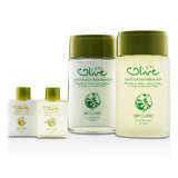 3W Clinic Olive For Man Set: 2x Fresh Skin, 2x Fresh Emulsion