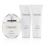 Calvin Klein Obsessed Coffret: Eau De Parfum Spray 100ml/3.4oz + Body Lotion 100ml/3.4oz + Shower Gel 100ml/3.4oz