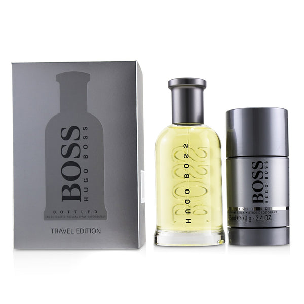 Hugo Boss Boss Bottled Coffret: Eau De Toilette Spray 100ml/3.3oz + Deodorant Stick 70g/2.4oz 