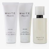 Kenneth Cole White Coffret: Eau De Parfum Spray 100ml/3.4oz + Body Lotion 100ml/3.4oz + Bath & Shower Gel 100ml/3.4oz