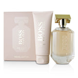 Hugo Boss The Scent For Her Coffret: Eau De Parfum Spray 100ml/3.3oz + Perfumed Body Lotion 100ml/3.3oz