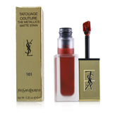 Yves Saint Laurent Tatouage Couture The Metallics - # 101 Chrome Red Clash