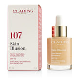 Clarins Skin Illusion Natural Hydrating Foundation SPF 15 # 107 Beige