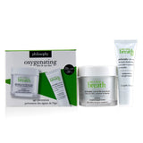 Philosophy Take A Deep Breath Oxygenating Face & Eye Duo: Face Gel Cream 60ml + Eye Gel Cream 15ml
