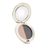 Jane Iredale PurePressed Duo Eye Shadow - Hush/Smokey Grey 2.8g/0.1oz