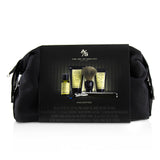 The Art Of Shaving The Four Elements of The Perfect Shave Set with Bag - Unscented: Pre Shave Oil + Shave Crm + A/S Balm + Brush + Razor 5pcs+1Bag