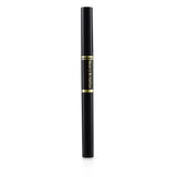 KISS ME Heavy Rotation Fit Fiber In Double Eyebrow Pencil - # 02 Dark Brown