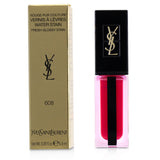 Yves Saint Laurent Rouge Pur Couture Vernis À Lèvres Water Stain - # 608 Flot De Fuchsia 5.9ml/0.20oz