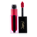 Yves Saint Laurent Rouge Pur Couture Vernis À Lèvres Water Stain - # 608 Flot De Fuchsia 5.9ml/0.20oz