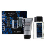 Bourjois Masculin Coffret: Jeux De Nuit Eau De Toilette Spray 100ml/3.3oz + Hair & Body Shower Gel 150ml/5oz