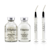 Fillerina Dermo-Cosmetic Replenishing Gel For At-Home Use - Grade 1 2x30ml+2pcs