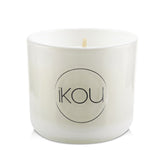 iKOU Essentials Aromatherapy Natural Wax Candle Glass - Australian Rainforest (Lemon Myrtle & Eucalyptus)