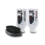 Billy Jealousy Devil's Delight Beard Envy Kit: 1x Beard Wash 88ml + 1x Leave-In Control 88ml + 1x Beard Brush (Box Slightly Damaged) 3pcs