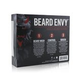 Billy Jealousy Devil's Delight Beard Envy Kit: 1x Beard Wash 88ml + 1x Leave-In Control 88ml + 1x Beard Brush (Box Slightly Damaged) 3pcs