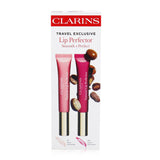 Clarins Natural Lip Perfector Duo (2x Lip Perfector) - 01 & 08