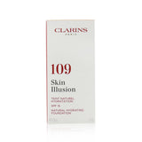 Clarins Skin Illusion Natural Hydrating Foundation SPF 15 # 109 Wheat