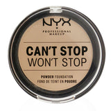 NYX Can't Stop Won't Stop Powder Foundation - # Vanilla