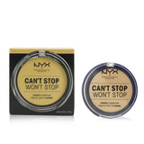 NYX Can't Stop Won't Stop Powder Foundation - # True Beige 10.7g/0.37oz