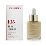 Clarins Skin Illusion Natural Hydrating Foundation SPF 15 # 105 Nude 30ml/1oz