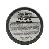 Cinema Secrets Ultimate Foundation Singles - # 201(67B) (Olive Undertones) 14g/0.5oz
