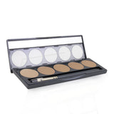 Cinema Secrets Ultimate Foundation 5 In 1 Pro Palette - # 500A Series (Light To Medium Pink Beige Undertones)