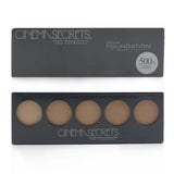Cinema Secrets Ultimate Foundation 5 In 1 Pro Palette - # 500A Series (Light To Medium Pink Beige Undertones) 12.5g/0.44oz