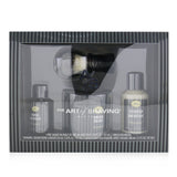 The Art Of Shaving 4 Elements Shaving Full Size Kit -Unscented: Pre-Shave Oil 60ml + Shaving Cream 150ml + After-Shave Balm 100ml + Genuine Badger Brush 4pcs