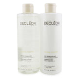 Decleor Aroma Cleanse Prep & Finish Cleansing Duo: Essential Cleansing Milk 400ml+ Essential Tonifying Lotion 400ml