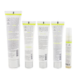 Juice Beauty Brightening Solutions Set: 30 Day Discovery Kit For Brightening & Correcting Uneven Skin Tone: Cleanser + Serum + Peel + Brightening Moisturizer SPF 15 + Age Defy Moisturizer