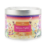 The Candle Company (Carroll & Chan) 100% Beeswax Tin Candle - Havana Nights (8x6) cm
