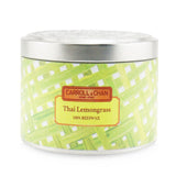 The Candle Company (Carroll & Chan) 100% Beeswax Tin Candle - Thai Lemongrass