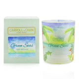 The Candle Company (Carroll & Chan) 100% Beeswax Votive Candle - Green Seas