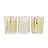 Glasshouse Scent Scene Duo Coffret: Bespoke Metal Vessel + Lost In Amalfi (Sea Mist) Scent Stems + Kyoto In Bloom (Camellia & Lotus) Scent Stems