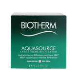 Biotherm Aquasource 48H Continuous Release Hydration Rich Cream - For Dry Skin