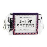 Billion Dollar Brows Jet Setter Kit (Mini Universal Brow Pencil + Mini Tweezer + Mini Spoolie Brush + Travel Bag) 3pcs+1bag