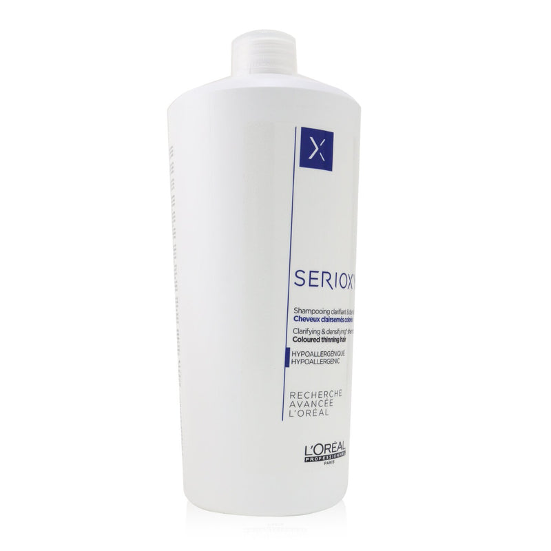 L'Oreal Professionnel Serioxyl Clarifying & Densifying Shampoo (Coloured Thinning Hair)  1000ml/33.8oz