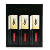 Yves Saint Laurent Rouge Pur Couture Vernis A Levres Glossy Stain Trio Set (7, 9, 12)