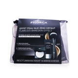 Filorga Flawless Bareskin Effect Active Make Up Kit (1x Primer + 1x Translucent Powder + 1x Make Up Brush) 3pcs