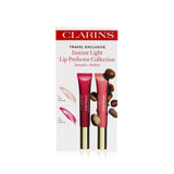 Clarins Instant Light Lip Perfector Collection - #01 Rose Shimmer + #08 Plum Shimmer