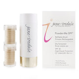 Jane Iredale Powder Me Refillable Brush (1x Brush, 2x Refills) - Nude 2x2.5g/0.09oz