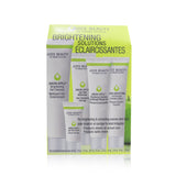 Juice Beauty Brightening Solutions Set: 1x Green Apple Brightening Gel Cleanser - 60ml/2oz + 1x Green Apple Age Defy Serum - 7.8ml/0.26oz + 1x Green Apple Age Defy Moisturizer - 15ml/0.5oz + 1x Green Apple Brightening Emulsion Lightweight Moisturiz