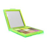 Huda Beauty Neon Obsessions Pressed Pigment Eyeshadow Palette (9x Eyeshadow) - # Neon Green 9x1.1g/0.038oz